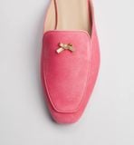  Giày Nữ Dior Baby Bow Mule 'Rose' 