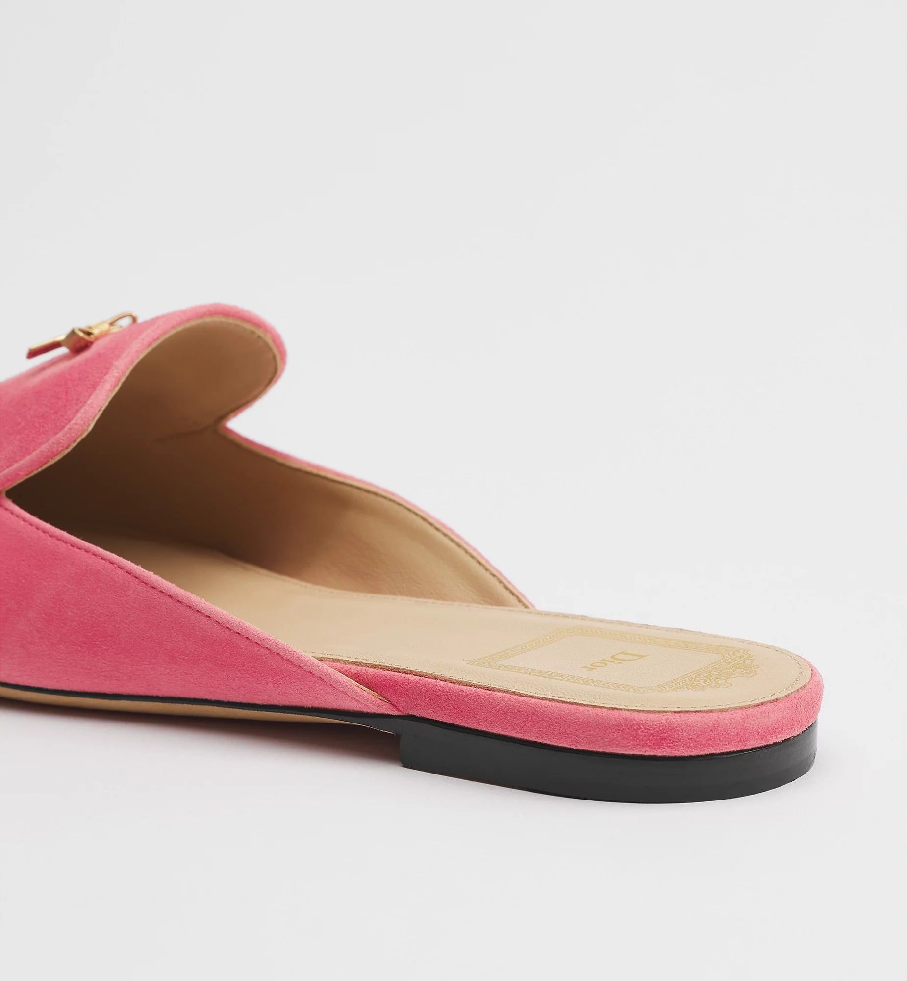  Giày Nữ Dior Baby Bow Mule 'Rose' 