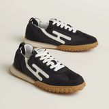  Giày Nữ Hermes Jet Sneaker 'Noir' 