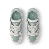  Giày Nữ Louis Vuitton LV Trainers 'Green' 