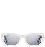  Kính Dior Pacific Sunglasses 'White Blue' 