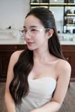  Kính Prada Eyeglasses 'Pale Gold' 
