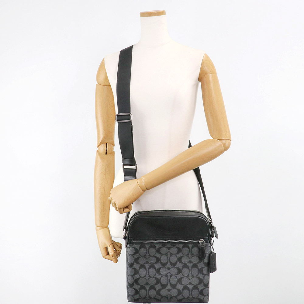  Túi Coach Bag Signature 'Gray Black' 