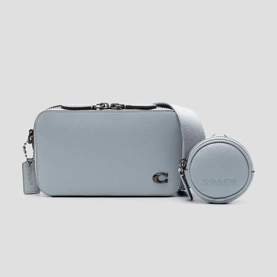  Túi Coach Leather Crossbody Bag 'Blue' 