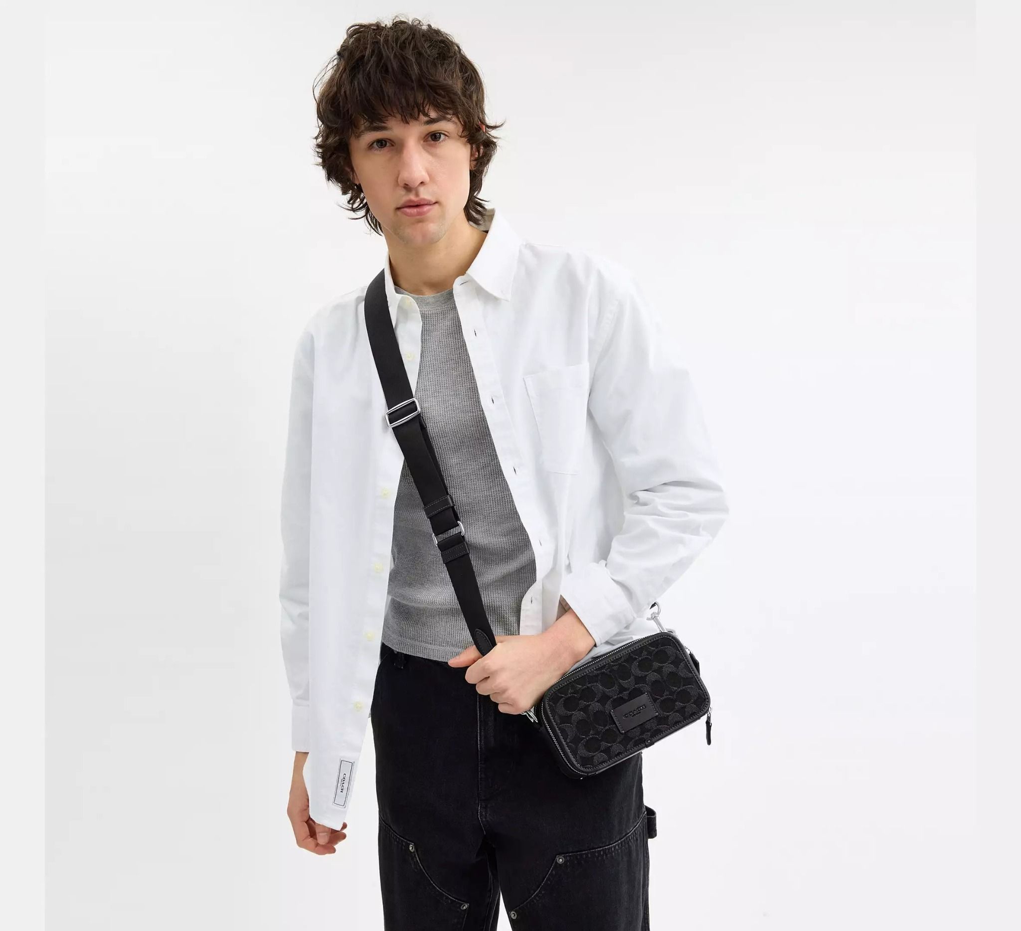  Túi Coach Wyatt Crossbody Bag 'Black' 