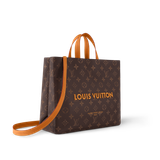 Túi Louis Vuitton Shopper Tote MM 'Brown' 