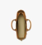  Túi MCM Diamond E/W Tote 'Cognac' 