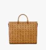  Túi MCM Diamond E/W Tote 'Cognac' 