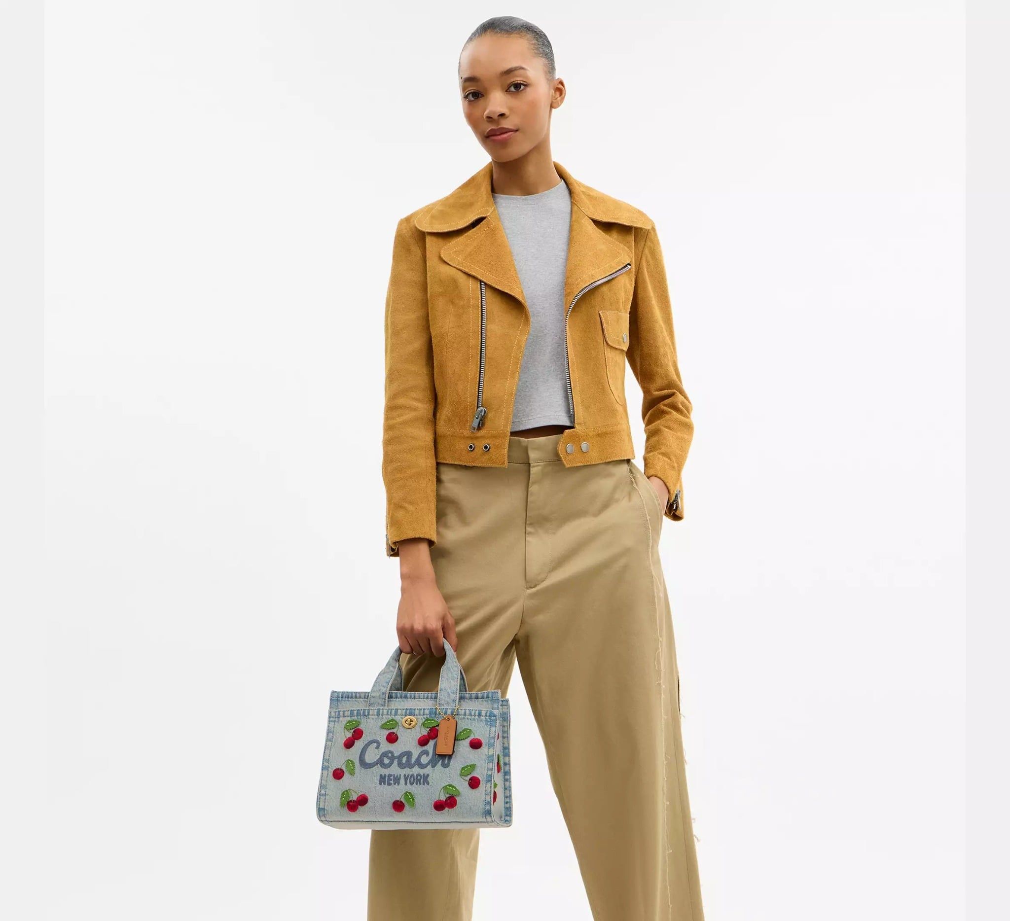  Túi Nữ Coach Cargo Tote Bag 26 'Denim' 