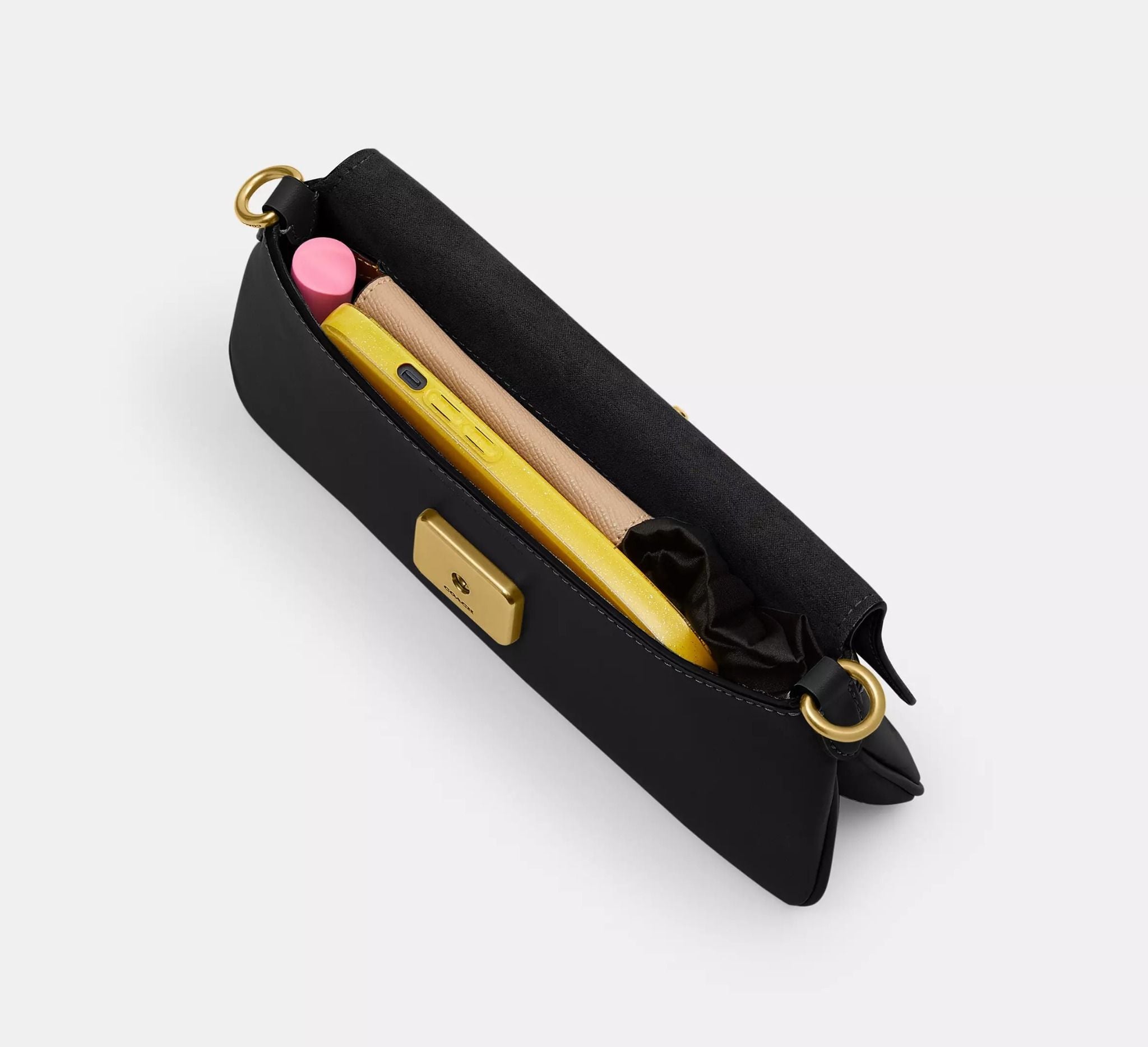  Túi Nữ Coach Jet Shoulder Bag 'Black' 