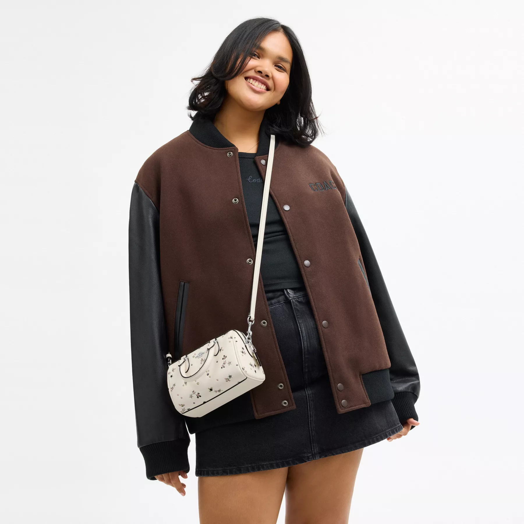  Túi Nữ Coach Rowan Crossbody 'Black' 