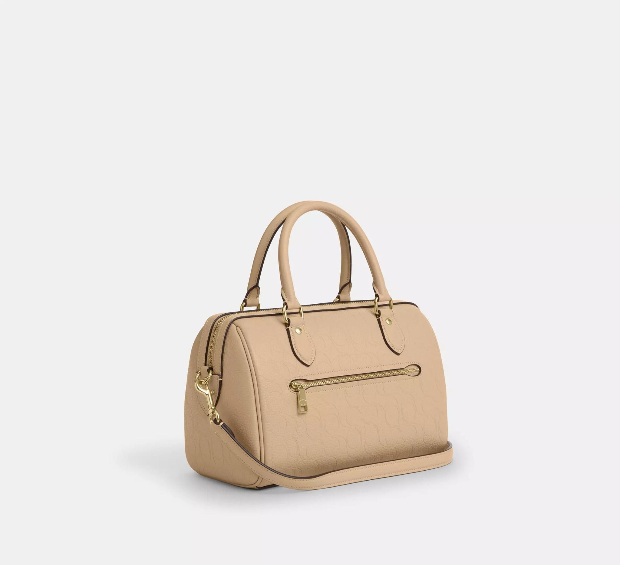  Túi Nữ Coach Rowan Satchel Bag 'Oat' 