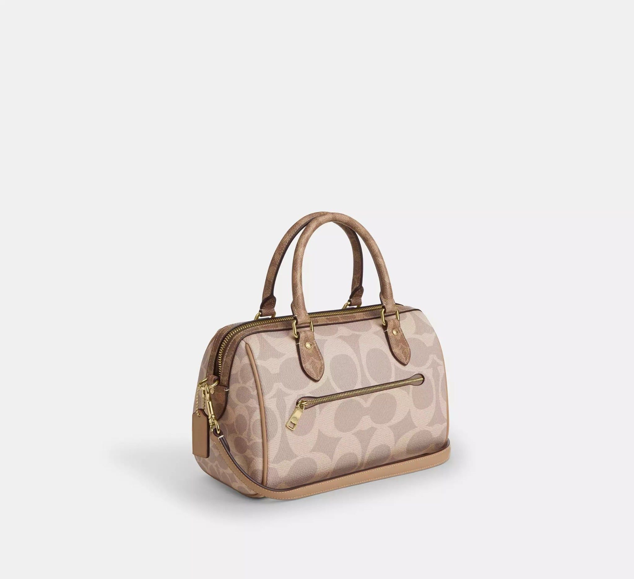  Túi Nữ Coach Rowan Satchel Bag 'Tan' 