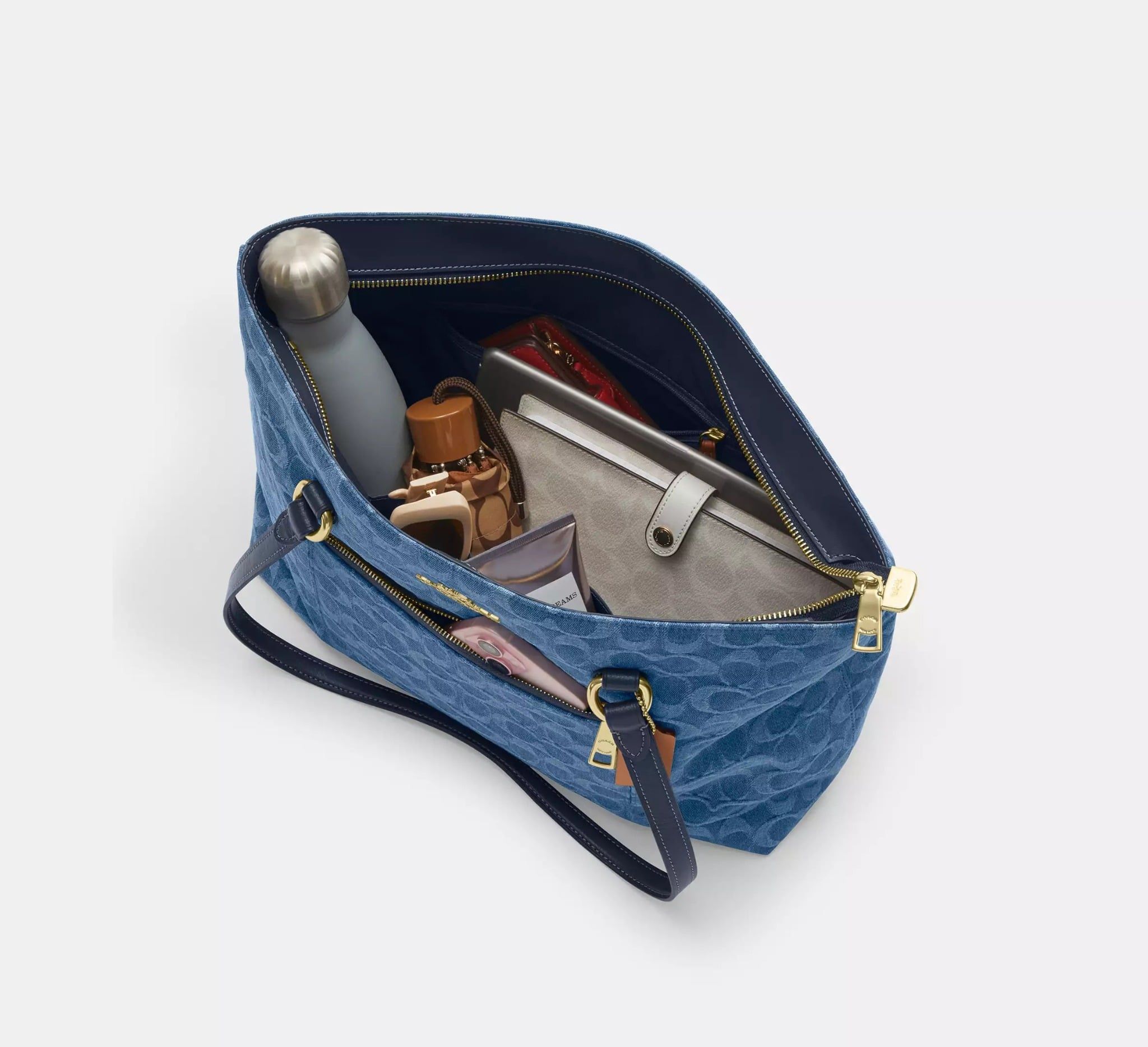  Túi Nữ Coach Station Tote Bag 'Blue' 