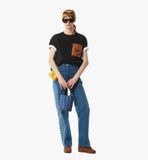  Túi Nữ MCM Aren Bucket Tote 'Blue' 