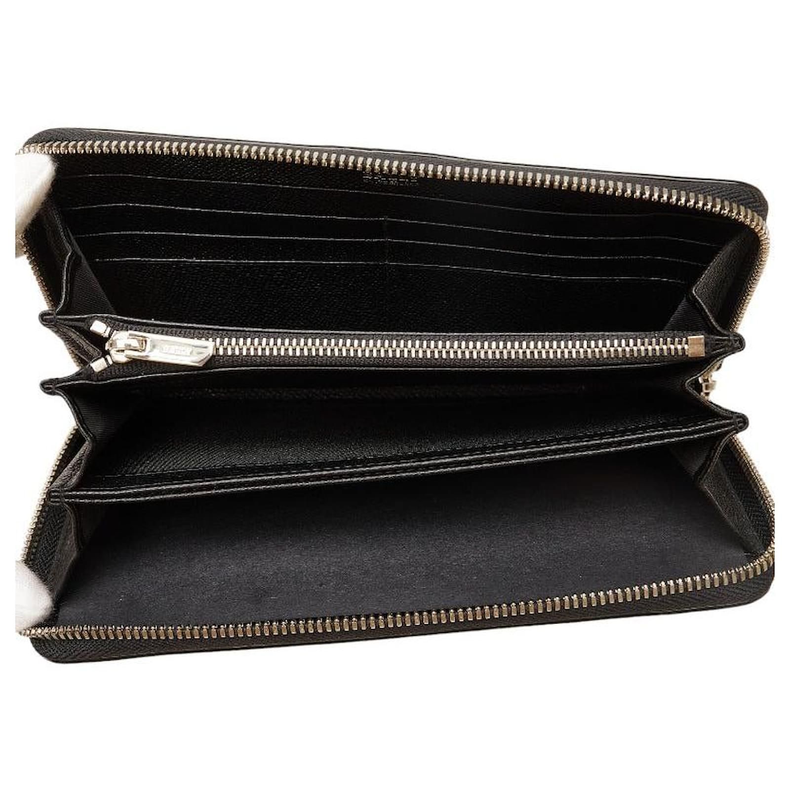  Ví Bally Telen Zip Around Wallet 'Black' 
