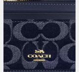  Ví Coach Mini Skinny Id Case 'Denim' 