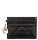  Ví Dior Freesia Card Holder 'Black' 
