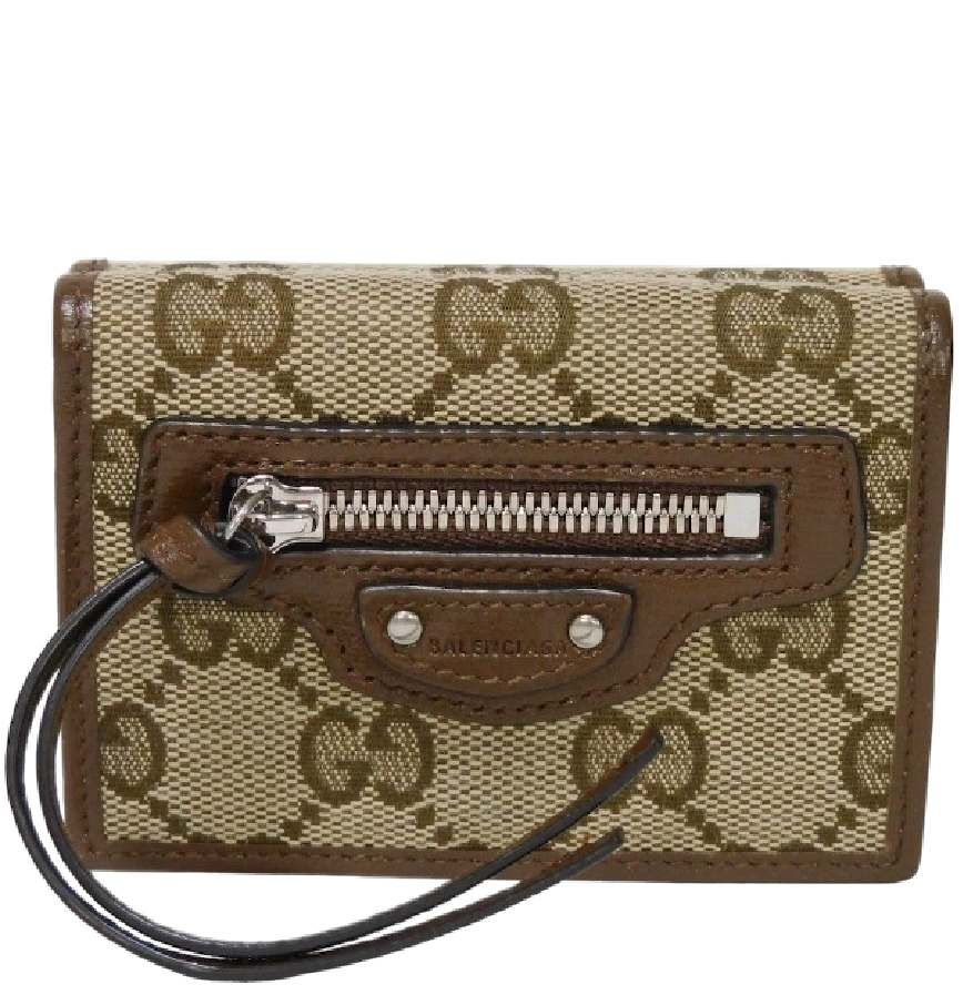  Ví Gucci Tri-fold Wallet 'Beige' 