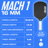  Vợt Pickleball Volair Mach 1 Forza Paddle 'Blue' 