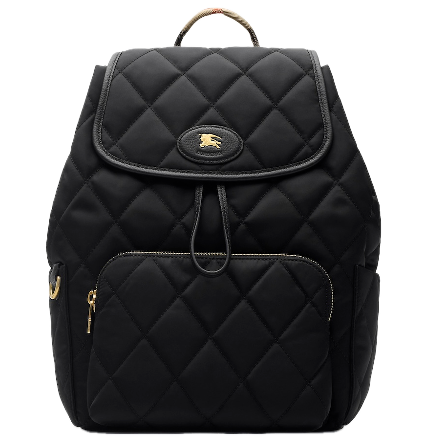  Balo Burberry Horseshoe Backpack 'Black' 