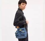  Balo Nữ Coach Tabby Backpack 'Indigo' 