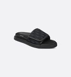  Dép Nam Dior Aqua Sandal 'Black' 
