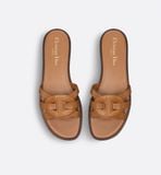  Dép Nữ Dior D-Club Slide 'Camel' 