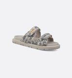  Dép Nữ Dior Dioract Slide 'Gray' 
