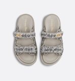 Dép Nữ Dior Dioract Slide 'Gray' 
