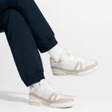  Giày Nam Louis Vuitton LV Trainer 'Beige' 