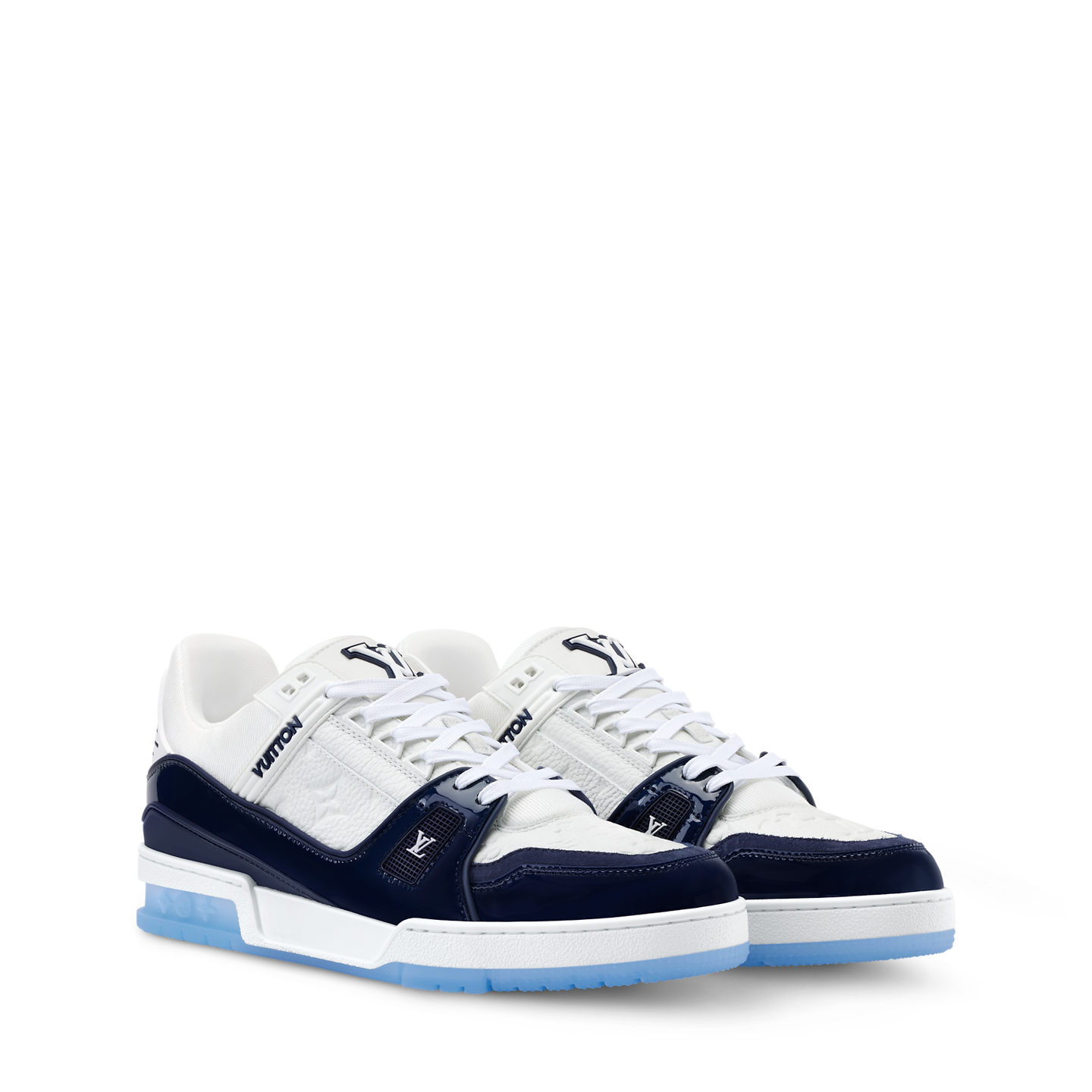  Giày Nam Louis Vuitton LV Trainer 'Blue' 