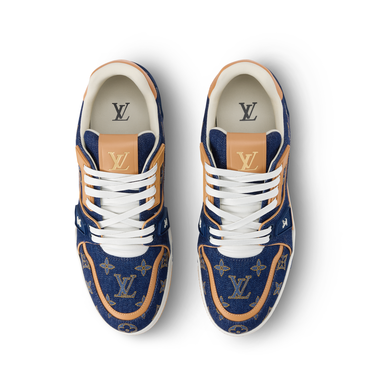  Giày Nam Louis Vuitton LV Trainer 'Blue' 