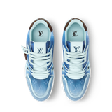  Giày Nam Louis Vuitton LV Trainer 'Blue' 