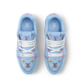  Giày Nam Louis Vuitton LV Trainer 'Blue' 