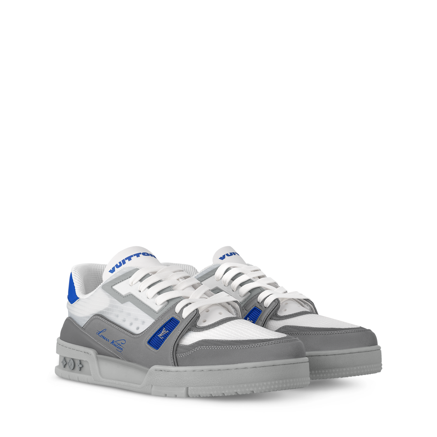  Giày Nam Louis Vuitton LV Trainer 'Grey' 