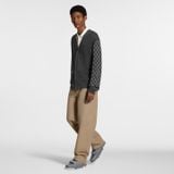  Giày Nam Louis Vuitton LV Trainer 'Grey' 