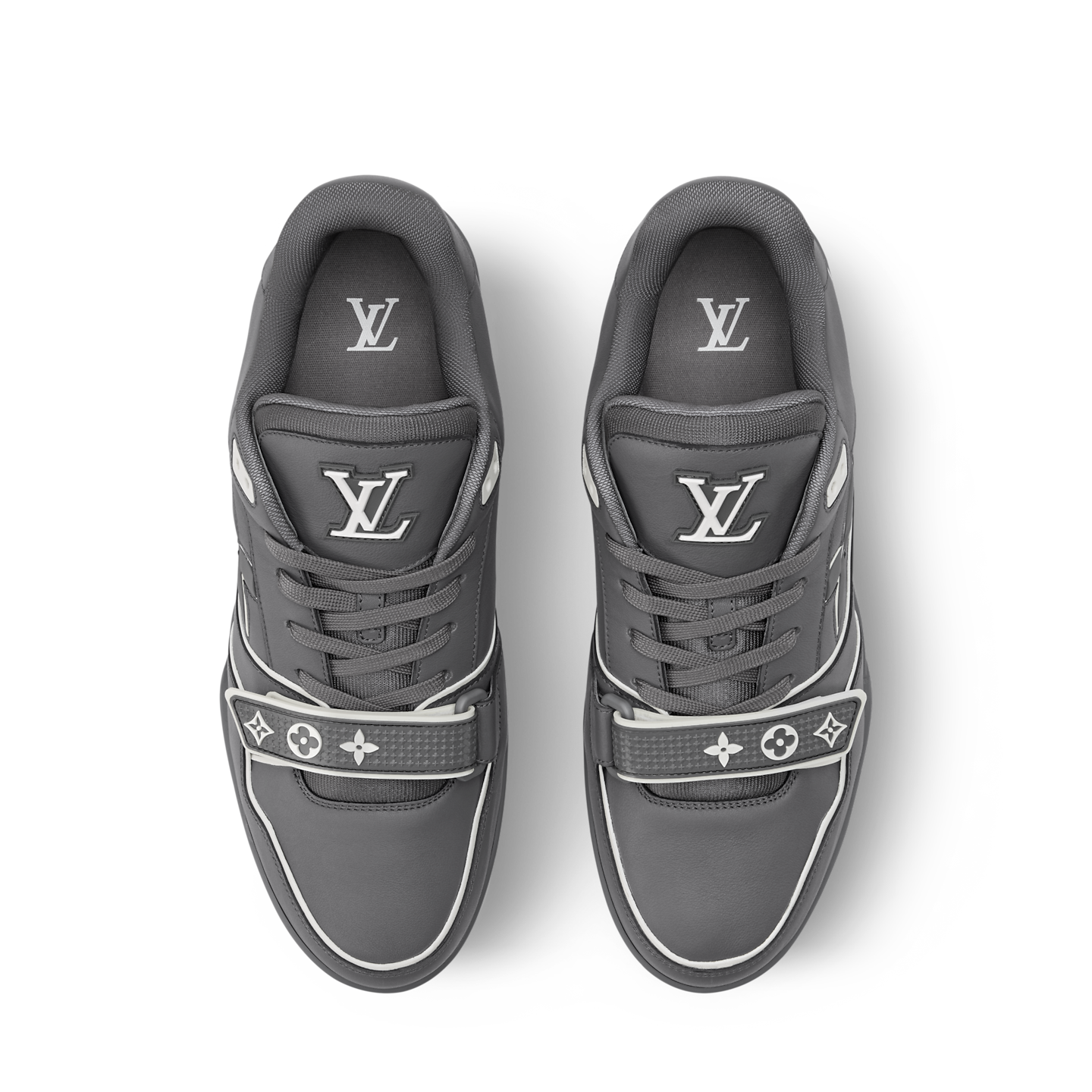  Giày Nam Louis Vuitton LV Trainer 'Grey' 