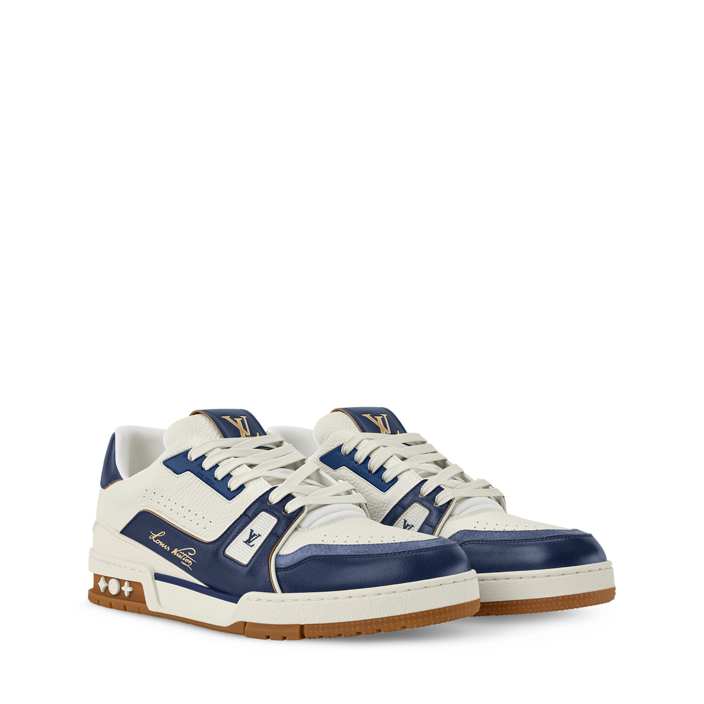  Giày Nam Louis Vuitton LV Trainer 'Navy' 