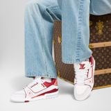  Giày Nam Louis Vuitton LV Trainer 'Red' 