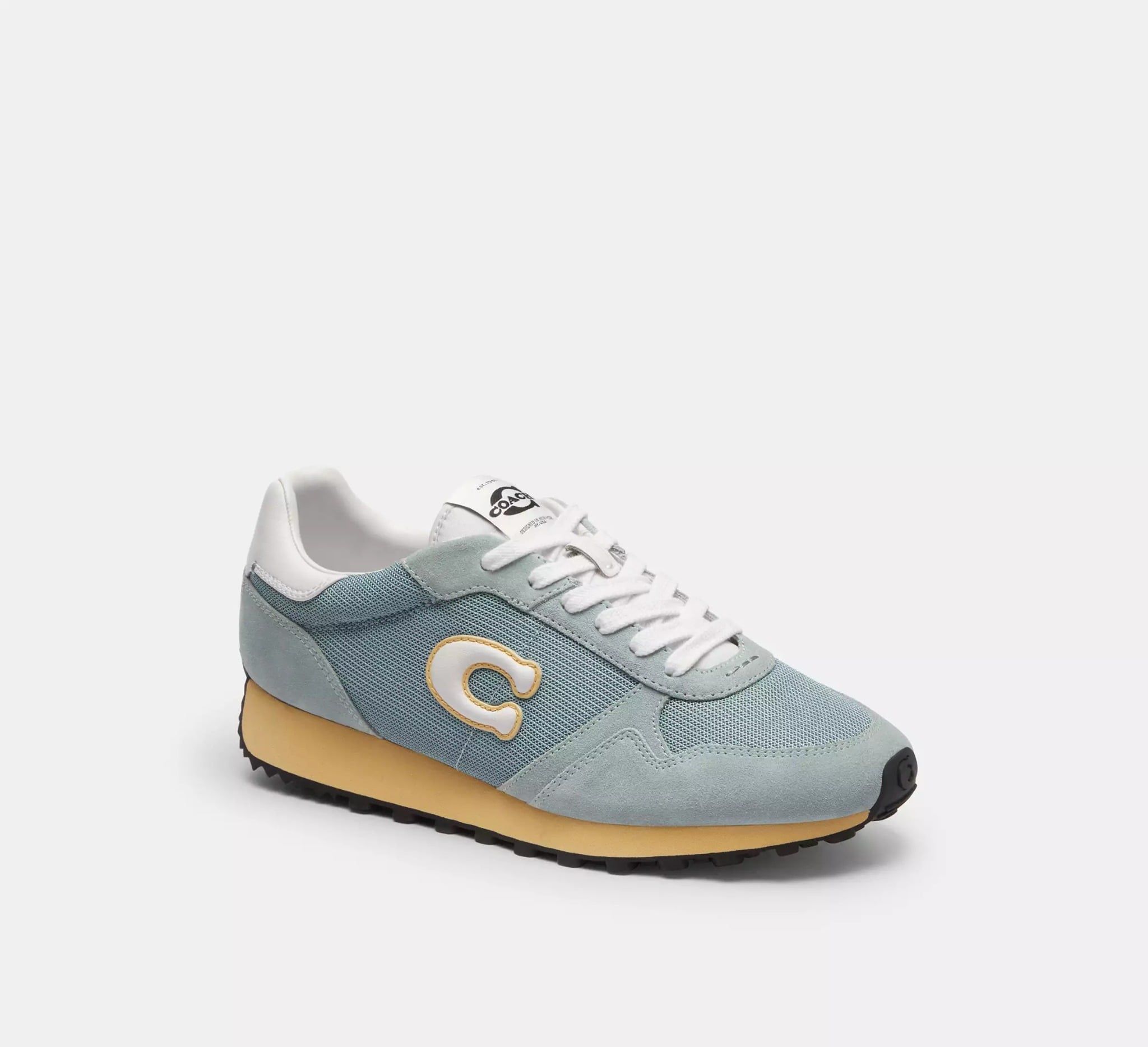  Giày Nữ Coach Retro Runner 'Sea Mist' 