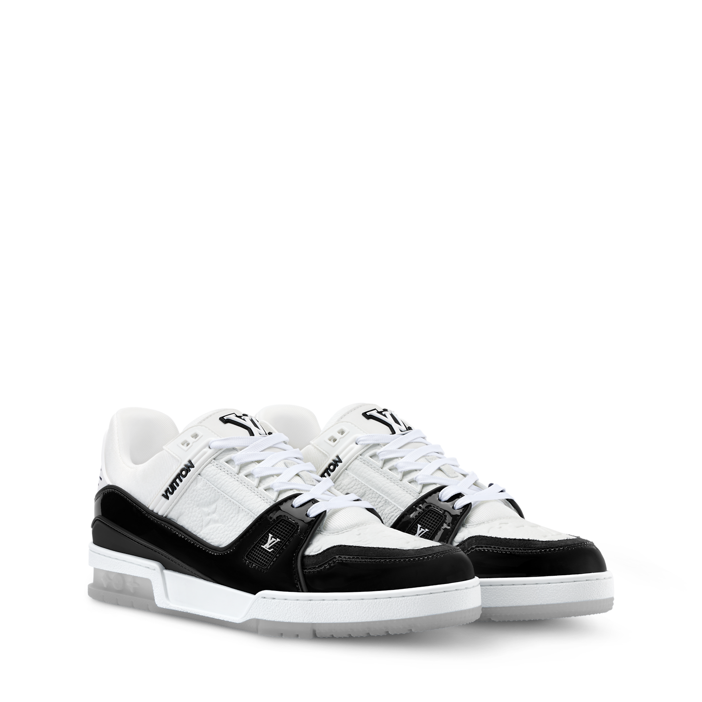  Giày Nữ Louis Vuitton LV Trainer 'Black' 