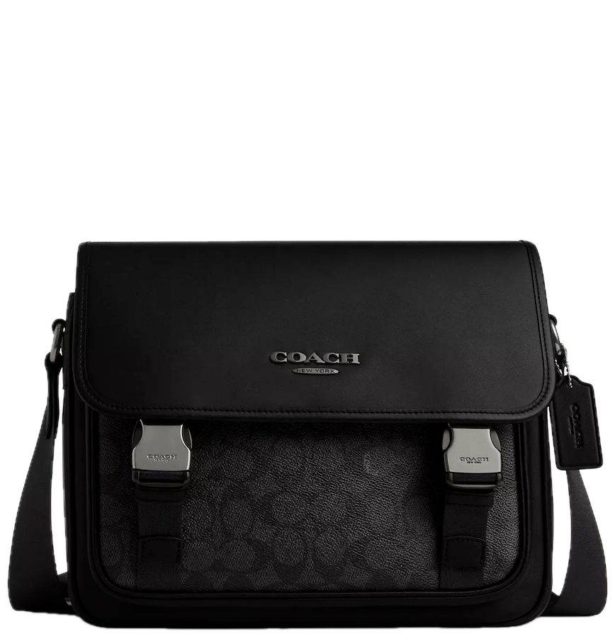 Túi Coach Racer Messenger Bag 'Black' 