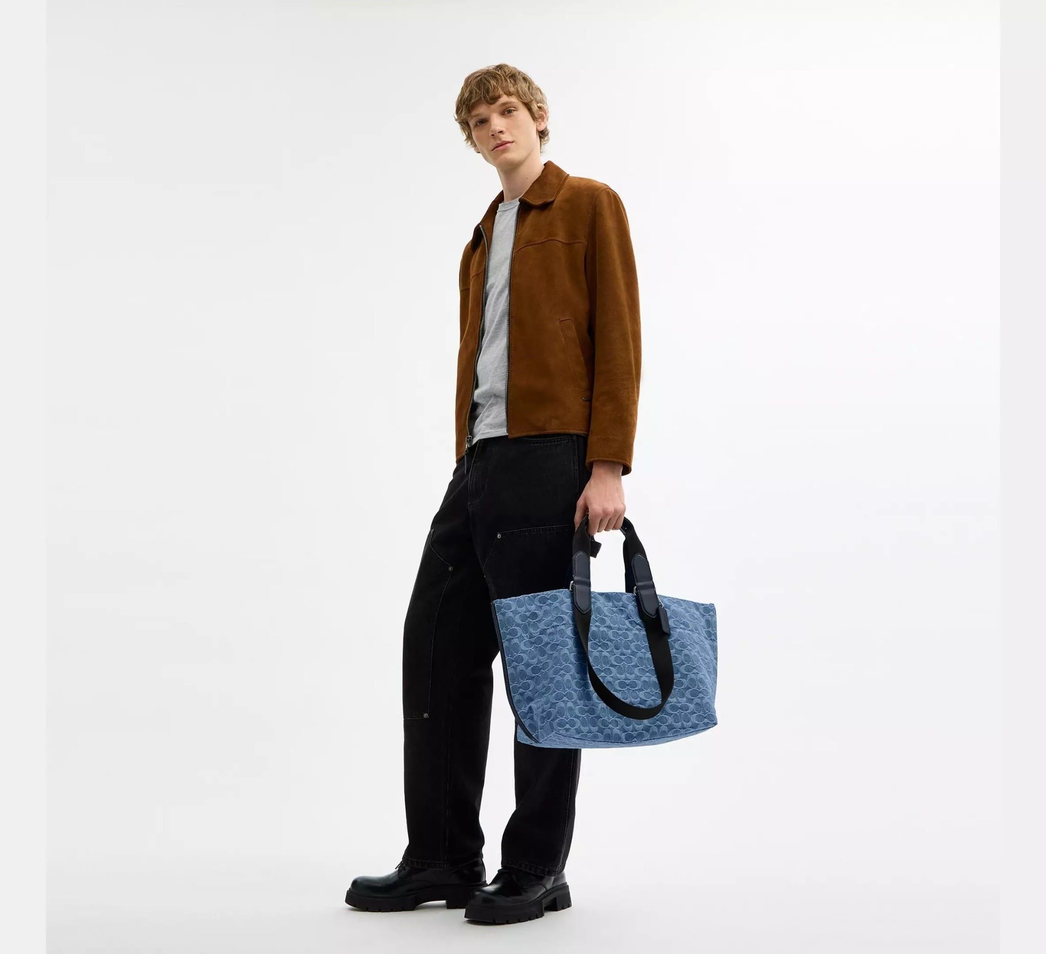 Túi Coach Small Tour Tote Bag 'Blue' 