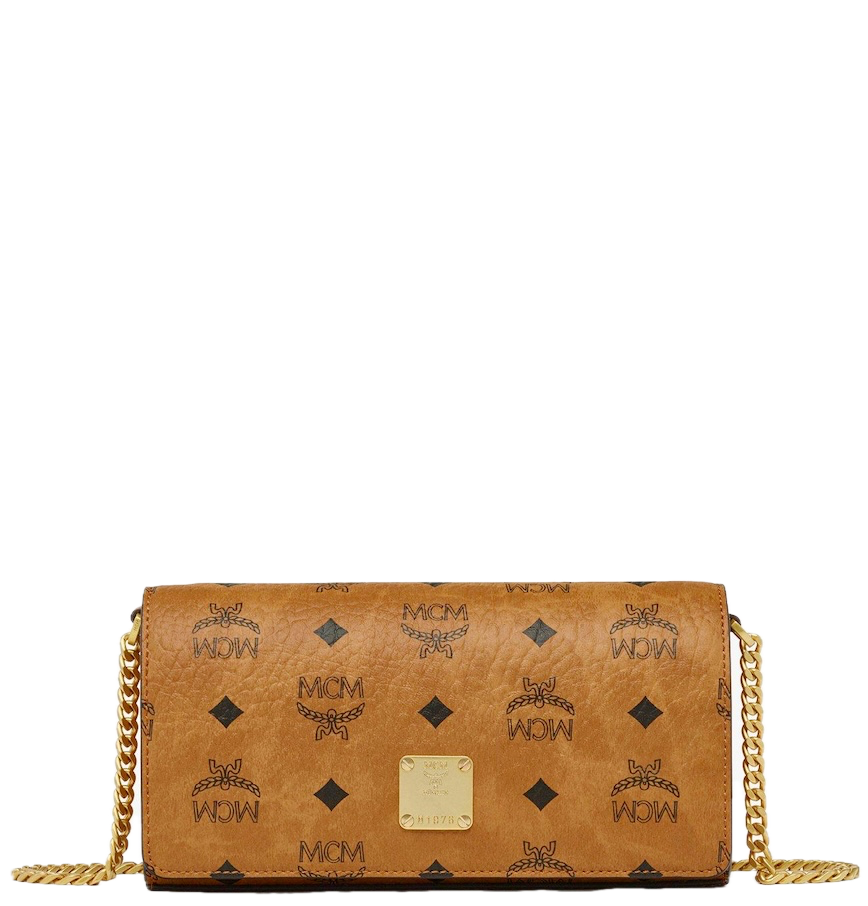  Túi MCM Aren Shoulder Bag 'Cognac' 