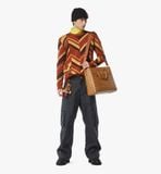  Túi MCM Diamond E/W Tote 'Cognac' 