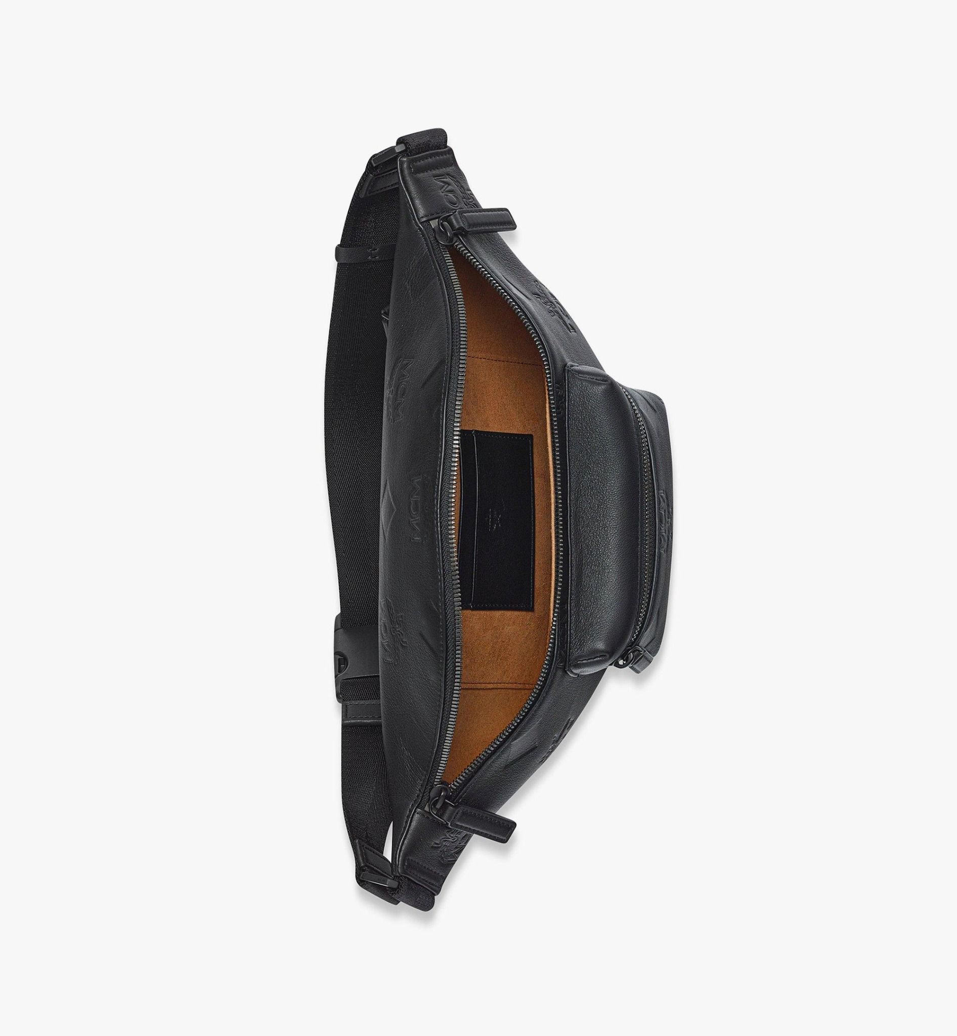  Túi MCM Fursten Belt Bag 'Black' 
