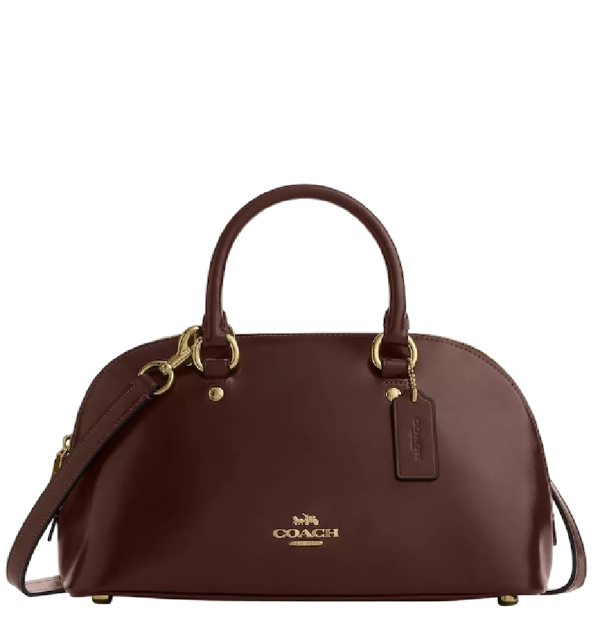  Túi Nữ Coach Lara Satchel Bag 'Maple' 