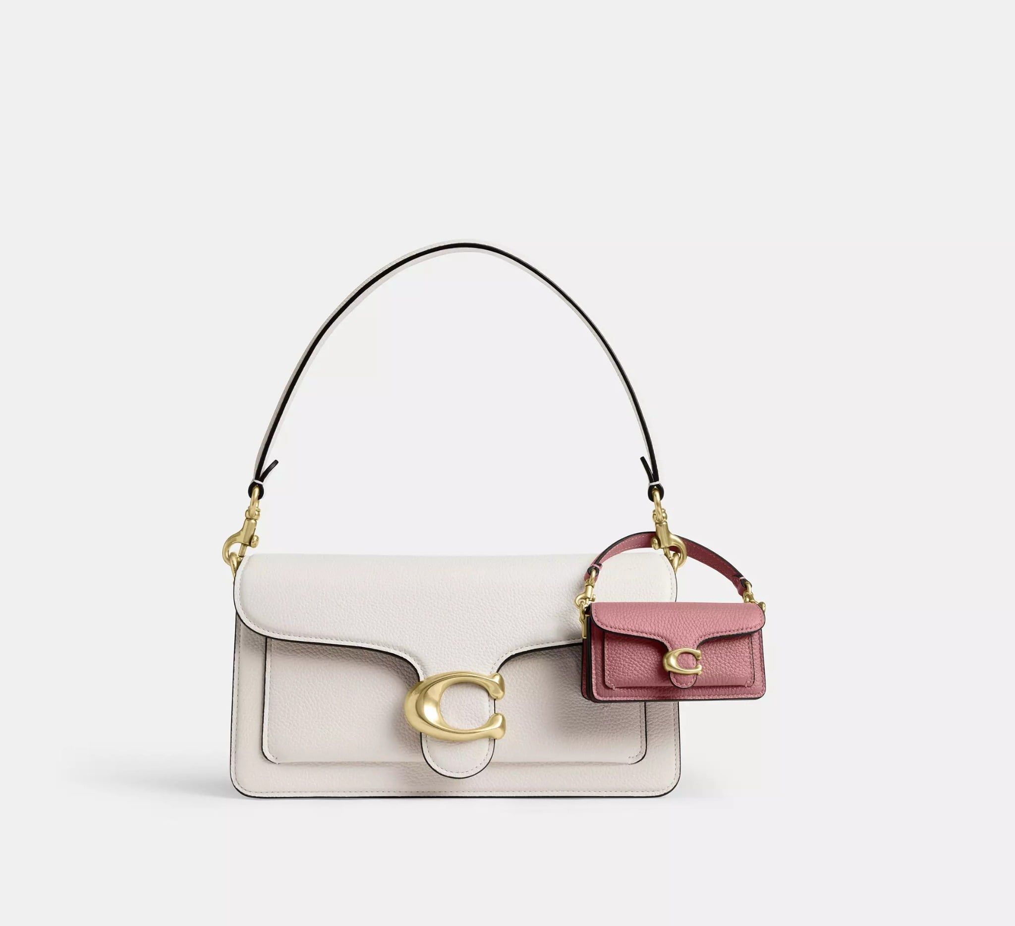  Túi Nữ Coach Tabby Bag Charm 'Peony' 