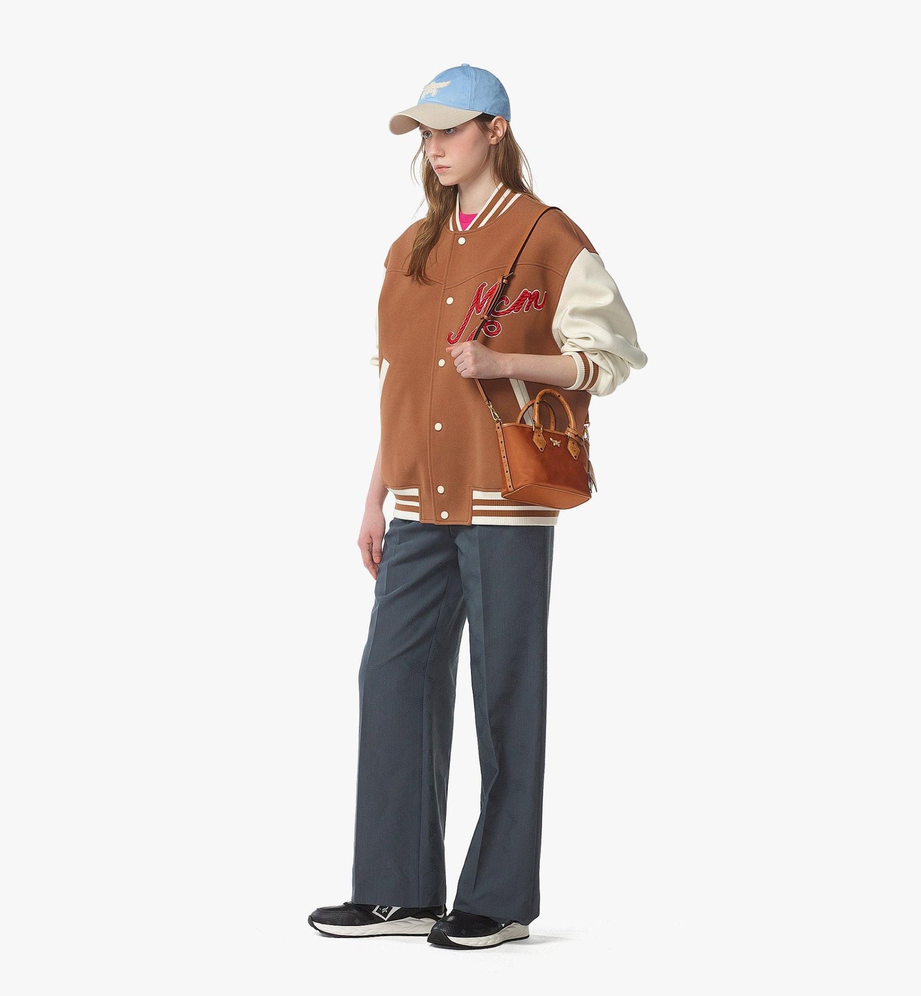  Túi Nữ MCM Aren Shopper 'Cognac' 
